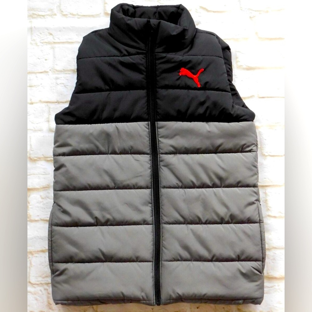 Boys Puma Puffy Vest